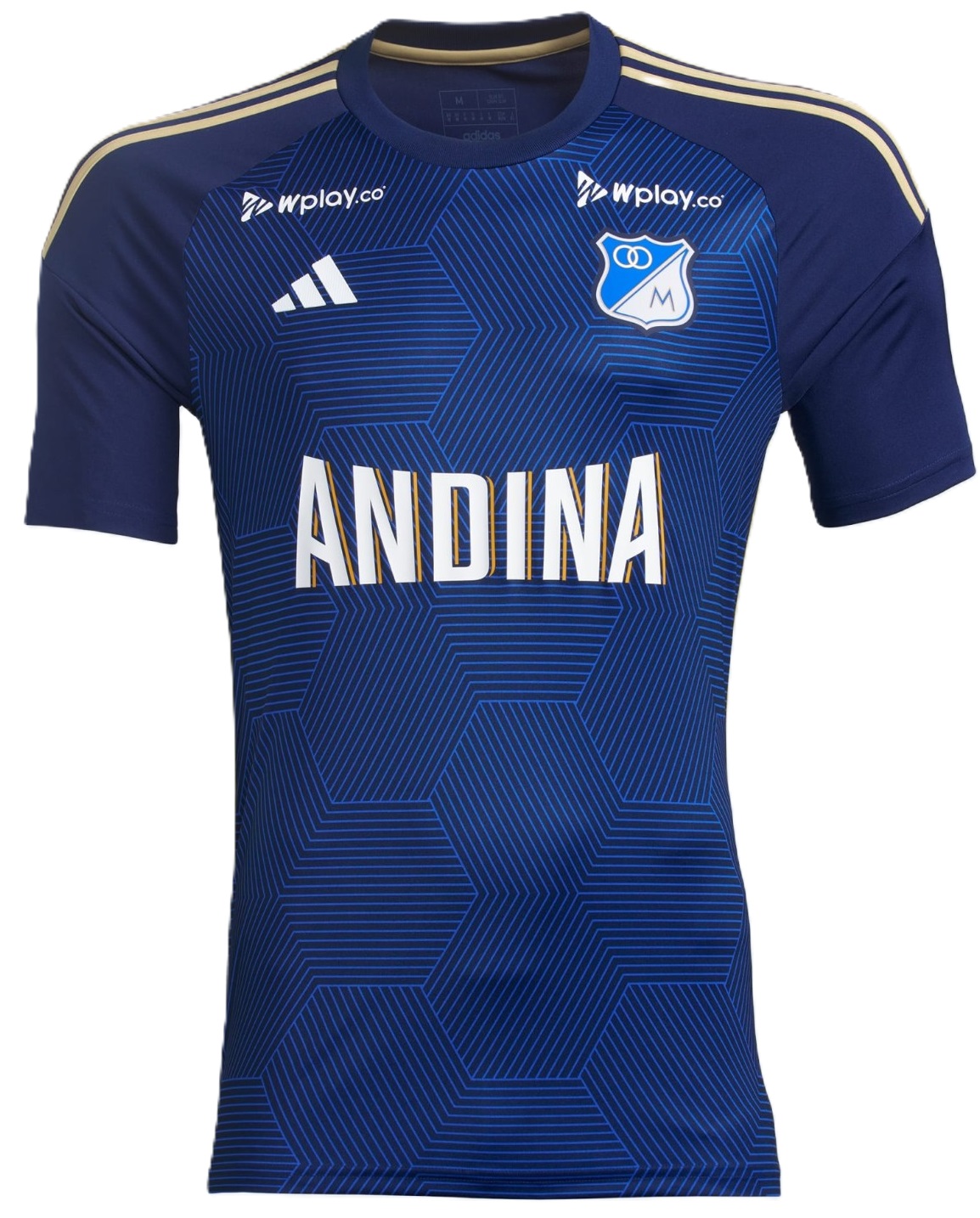 Camisa I Millonarios 2024 Adidas oficial 